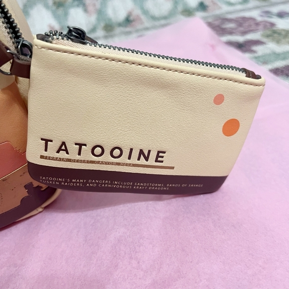 🎯 Loungefly Star Wars Tatooine Mini Backpack NWT - Picture 9 of 16